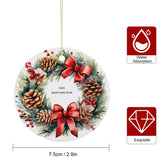 Buysing-Christmas-
Merry Christmas Christmas Tree Hanging Ornaments Decorations Lucky Garland